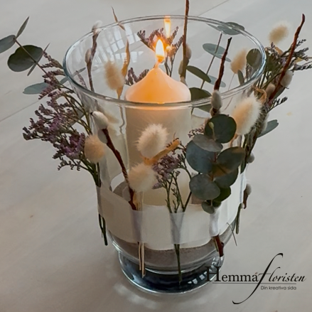 Band med öglor Creme, pris / meter