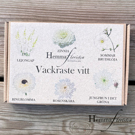 Fröbox Vackraste vitt