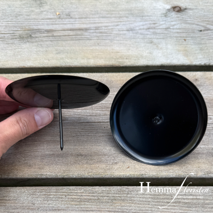 Ljushållare för blockljus D.8 cm 2-pack