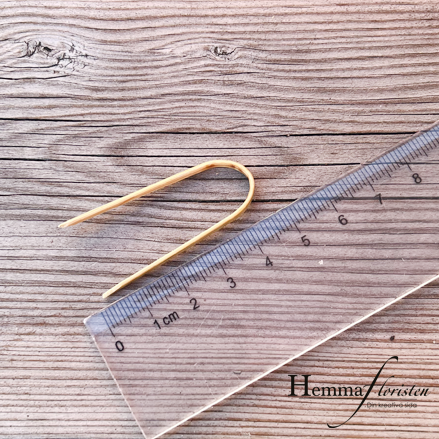 Klammer bambu 10st L. 4,2 cm