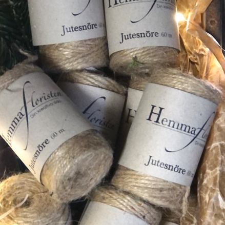 Jute snöre 60 meter