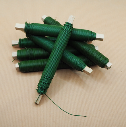 Spoltråd grön 100gr