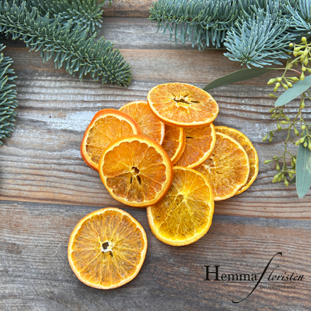 Apelsinskivor torkade 10 st/frp