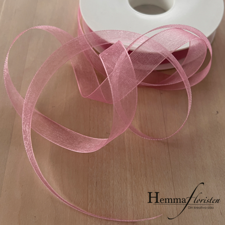 Band Chiffong 15 mm - Gammelrosa