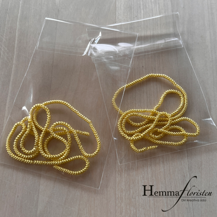 Bouillontråd gul 2-pack