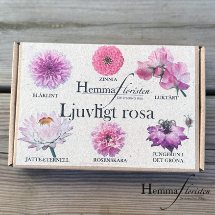 Fröbox Ljuvligt rosa